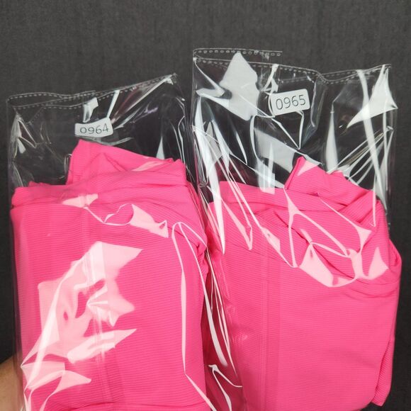 Andy & Evan Rashguard Girls Size 12/14 Large Pink 50+ Long Sleeve New - Picture 8 of 8